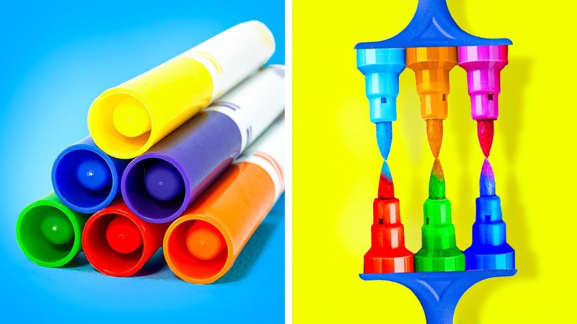 FUNNY DRAWING CHALLENGES AND DIY ART IDEAS || Crafty Hacks And Easy Painting Tricks By 123 GO Like!