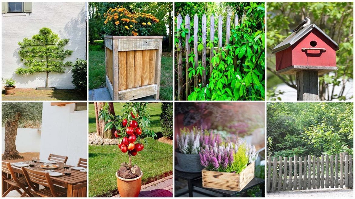 Cheap garden design with rustic style | garden ideas 2023