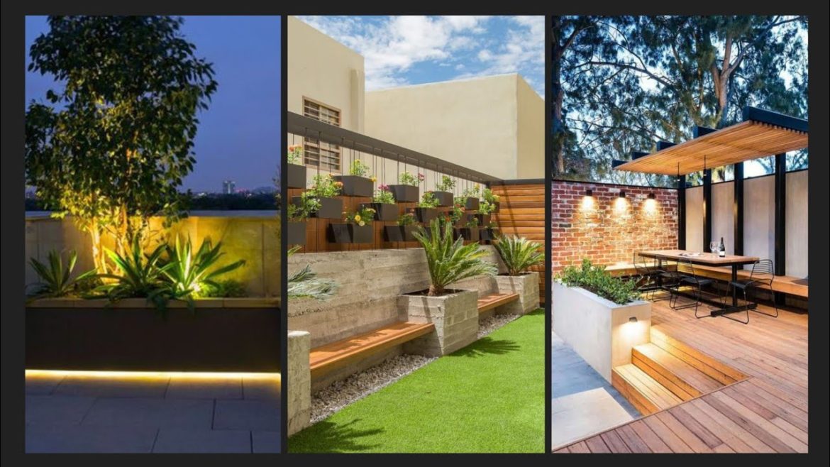 Home garden Landscaping Ideas - House Backyard Patio Design Ideas