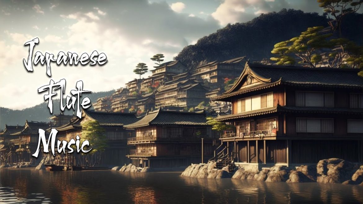 Sunset in an Ancient Japanese village - Traditional Japanese Music - Relaxing Japanese Flute Music