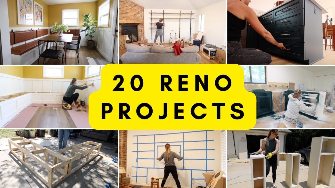 My DIY Wife Tackled SO MANY Renovations This Year! // [2022 BEST Projects] // EXTREME HOME MAKEOVER