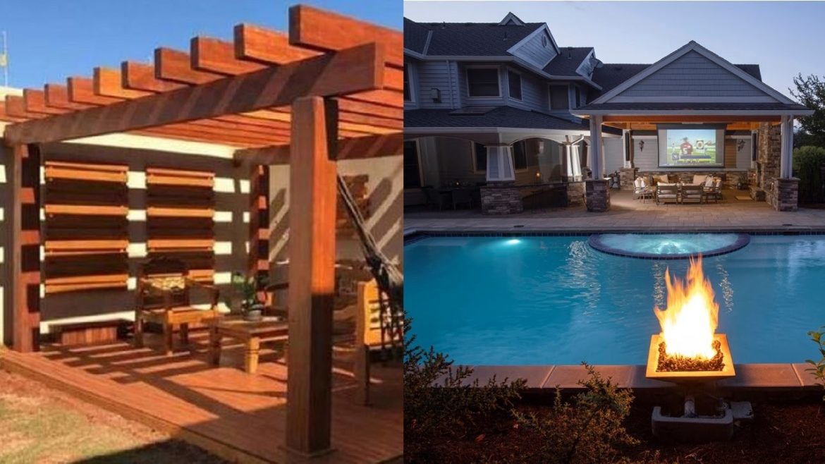 Patio Design Ideas 2023 Backyard Garden Landscaping ideas House Exterior décor /Terrace Pergola idea Patio Design Ideas 2023 Backyard Garden Landscaping ideas House Exterior décor /Terrace Pergola idea