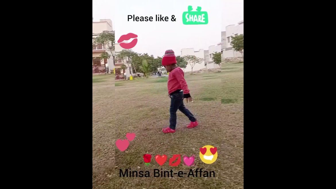 Minsa Walking in Garden Minsa Walking in Garden