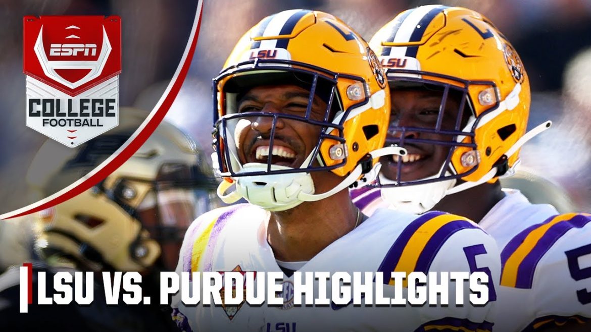 Citrus Bowl: LSU Tigers vs. Purdue Boilermakers | Full Game Highlights Citrus Bowl: LSU Tigers vs. Purdue Boilermakers | Full Game Highlights