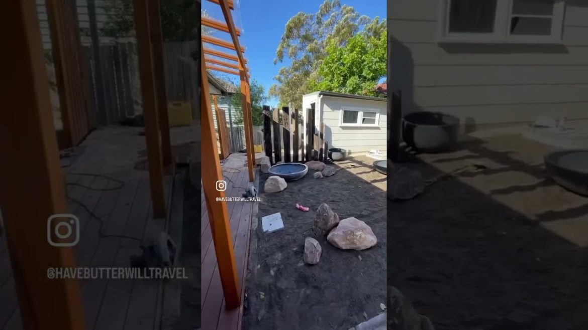 Small backyard makeover | full video coming soon!