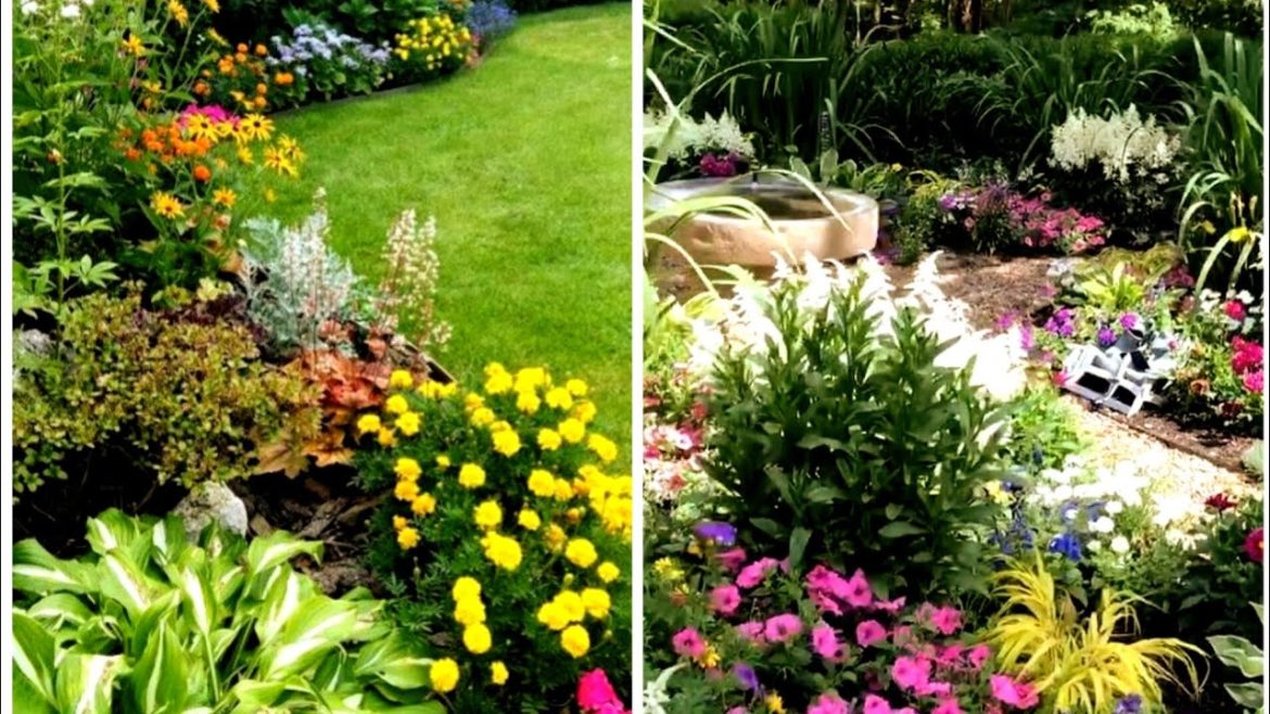 Glamorous and outclass front yard landscape decoration ideas and organization | Home exterior ideas