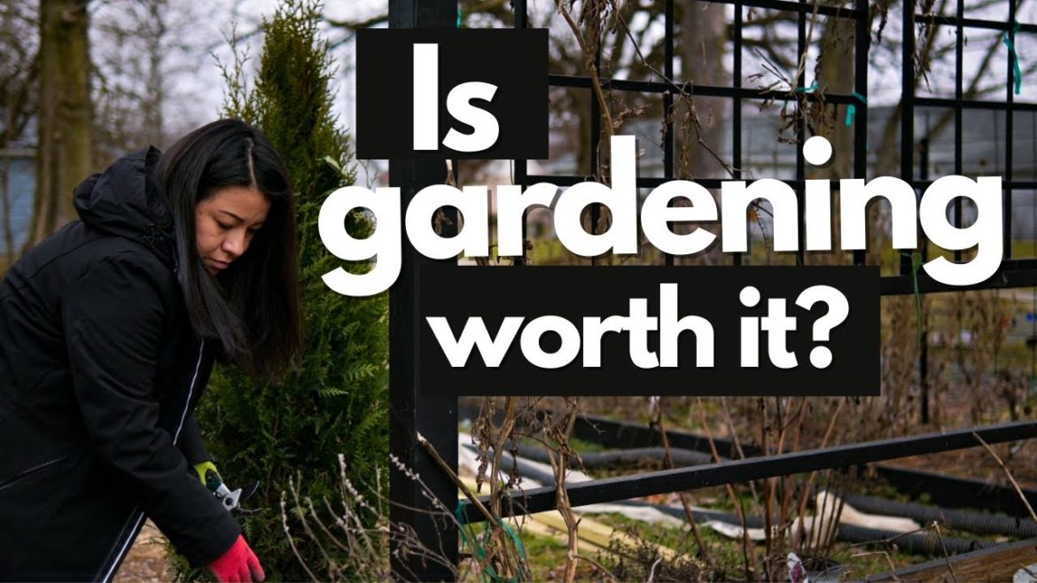 Is Gardening WORTH IT?🌿 (A Small Urban Gardener Perspective) Is Gardening WORTH IT?🌿 (A Small Urban Gardener Perspective)