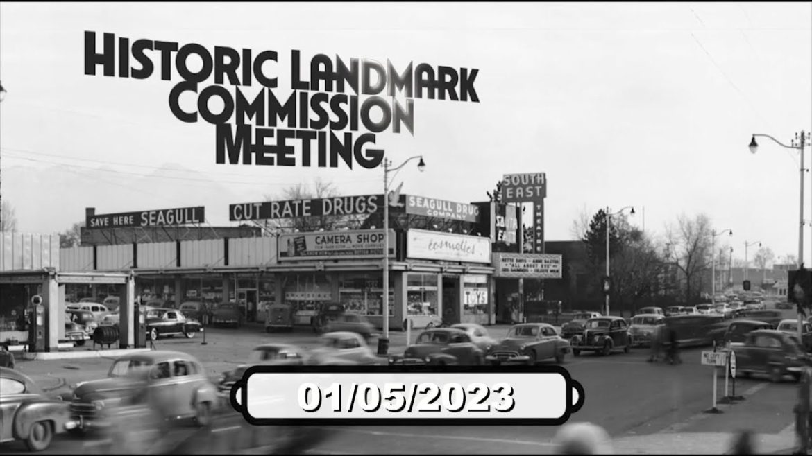 Historic Landmarks Commission Meeting - 1/5/2023