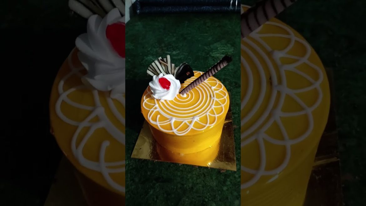 Mango Cake #cake #Mangocake #Cakelover #Cakewala #Cakeshorts