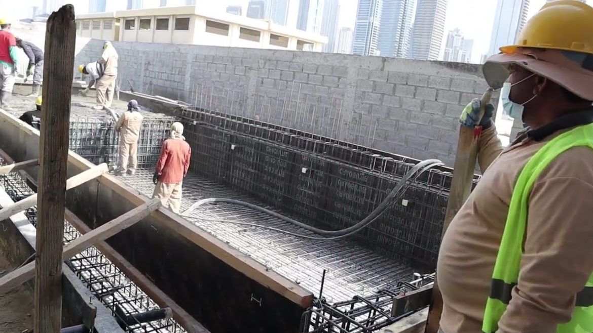 Backyard Landscaping & Private Infinity Swimming Pool Construction in Jumeirah, Dubai