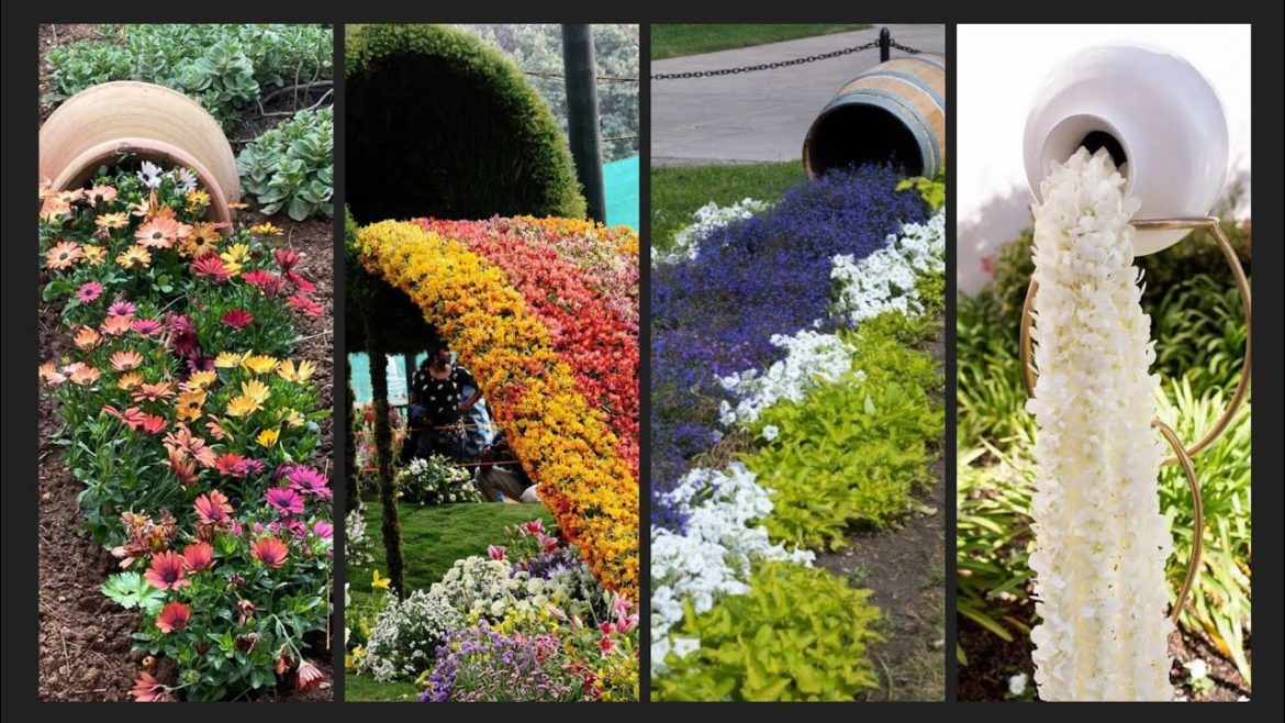 Beautiful balcony flower garden designIdeas