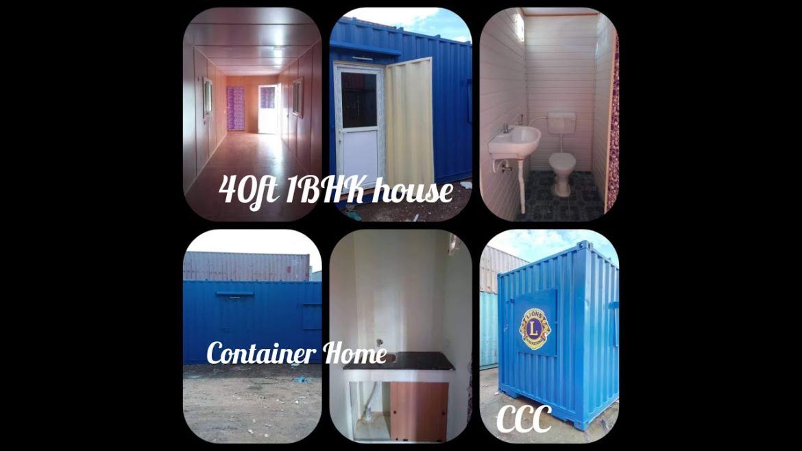 40ft 1BHK Container I CCC I Fabricated container 40ft 1BHK Container I CCC I Fabricated container