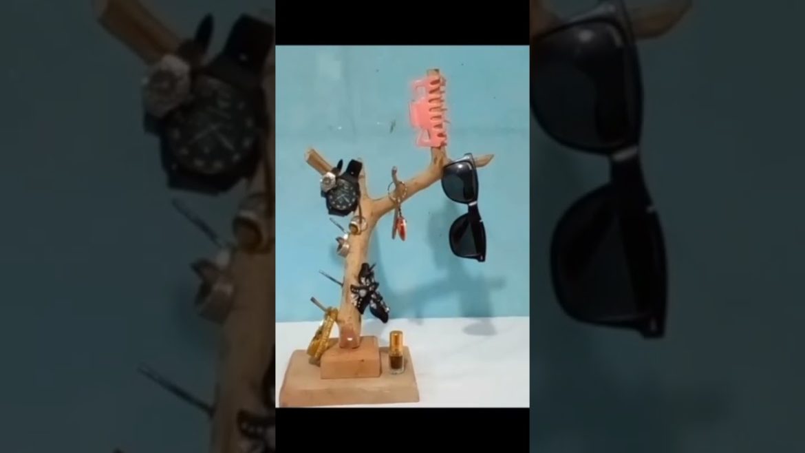 wood holder. wooden stand Craft👍 #shorts #short #shortvideo