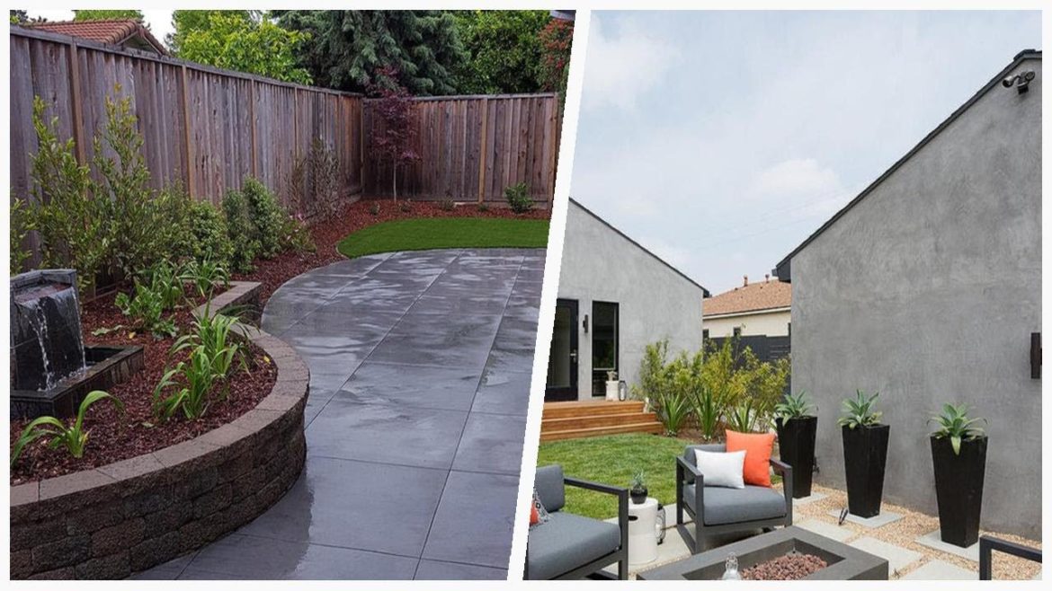 75 Beautiful Gray Backyard Landscaping Design Ideas #�1903 �