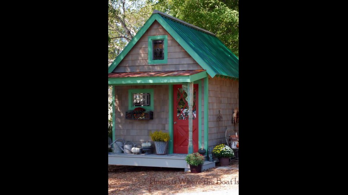19 Whimsical Garden Shed Designs - Storage Shed Plans & Pictures