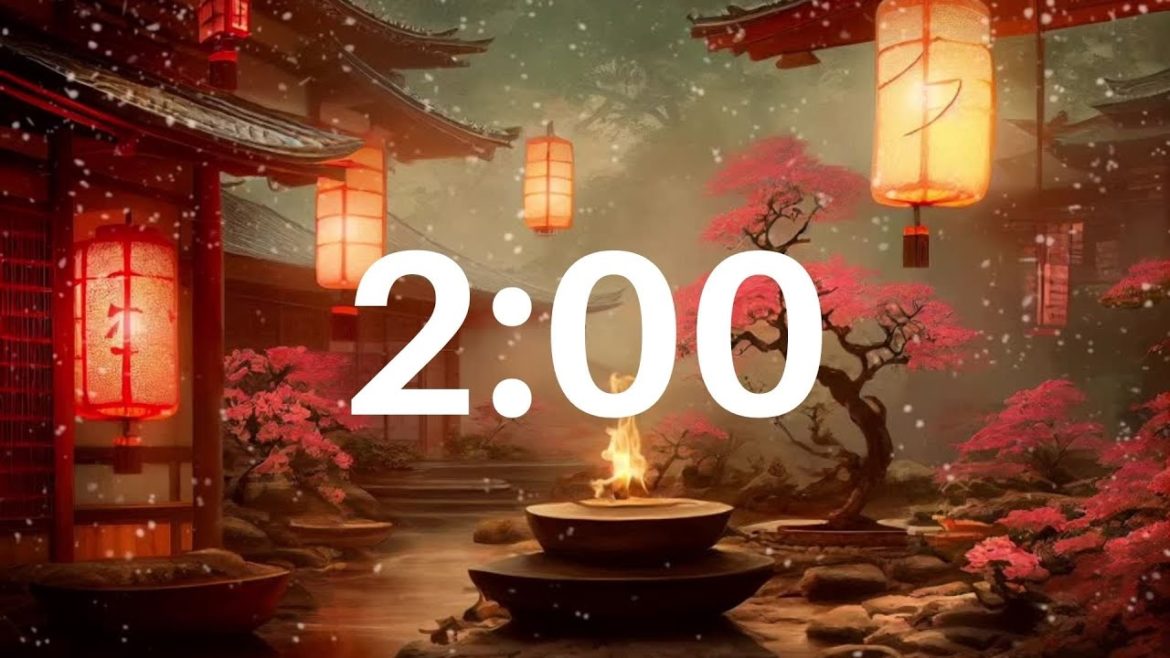 2 MINUTE TIMER – 2 Minute Countdown Timer with Tranquil Japanese Garden Ambience & Music 2 MINUTE TIMER - 2 Minute Countdown Timer with Tranquil Japanese Garden Ambience & Music