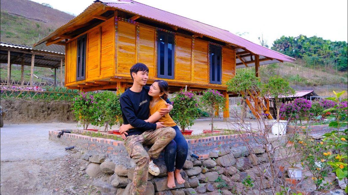 Full video ; 300 build wooden houses, harvest agricultural products and cook Full video ; 300 build wooden houses, harvest agricultural products and cook