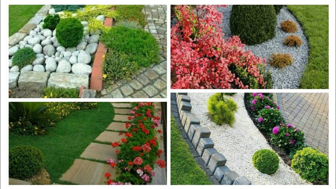 Glamorous And Outclass Front Yard Landscape Decoration Ideas And Organization||Home Exterior Ideas