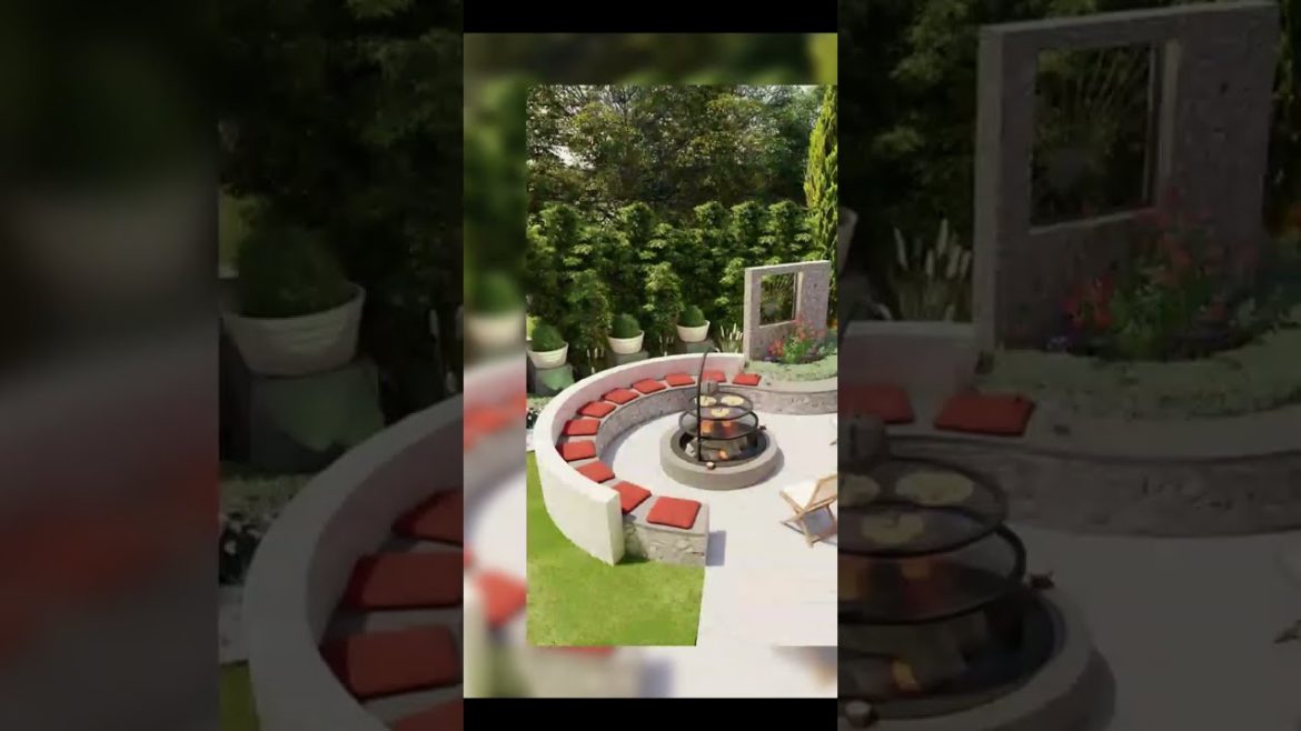 20 BACKYARD GARDEN DESIGNS IN 2023#shorts