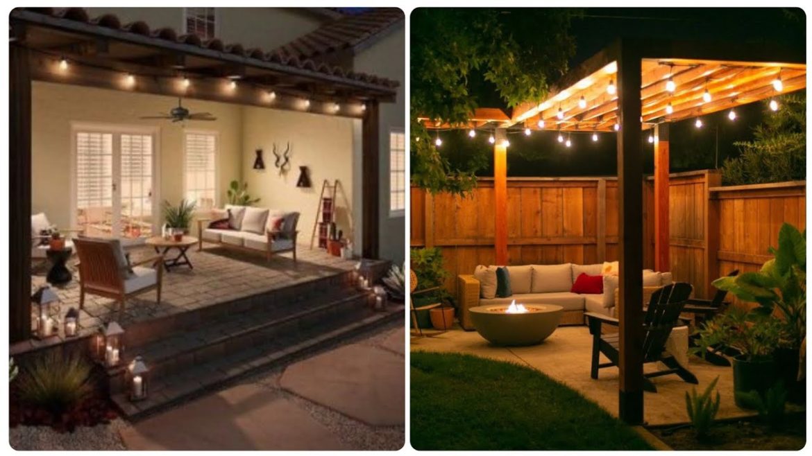 HOME DECOR STYLISH PATIO DESIGN IDEAS 2023 || BACKYARD GARDEN LANDSCAPING IDEAS || HOME DECORATION
