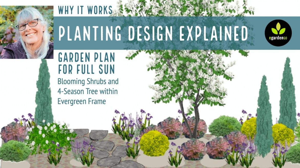 Planting Design Explained—Low-water Garden Plan for Full Sun Planting Design Explained—Low-water Garden Plan for Full Sun