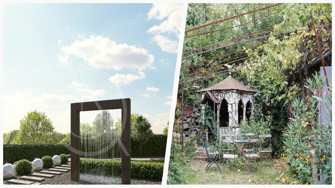 75 Beautiful Industrial Backyard Landscaping Design Ideas #�1916 �