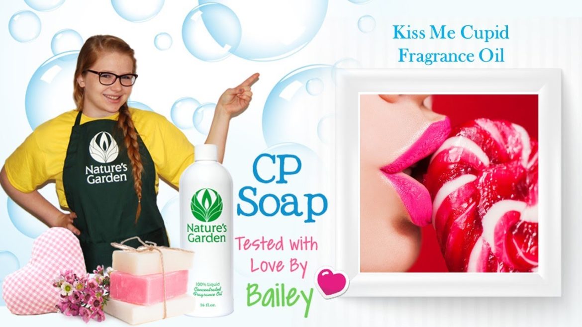 Soap Testing Kiss Me Cupid Fragrance Oil- Natures Garden Soap Testing Kiss Me Cupid Fragrance Oil- Natures Garden