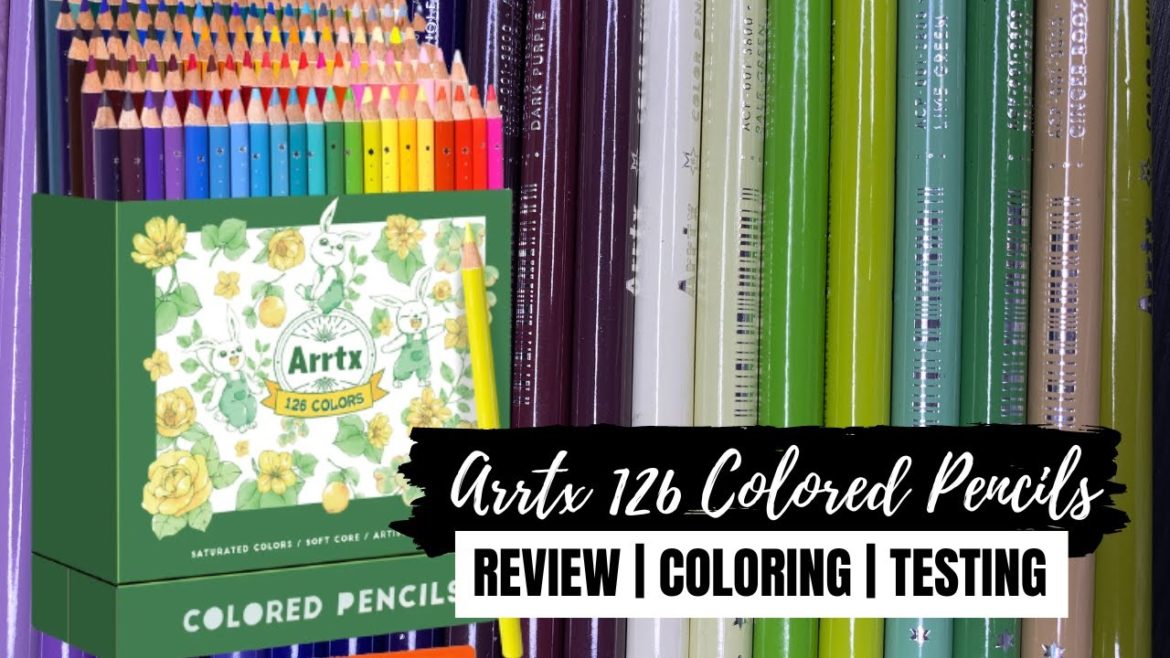 Arrtx 126 Coloring Pencils Review ( + Details of Discount)