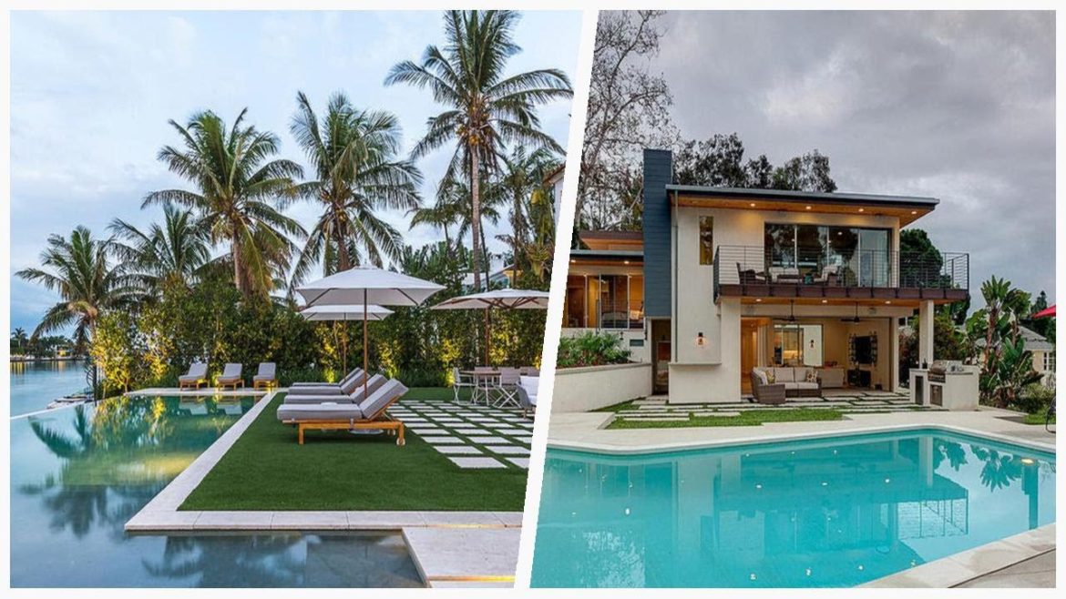 75 Beautiful L-shaped Backyard Pool Design Ideas 🔴