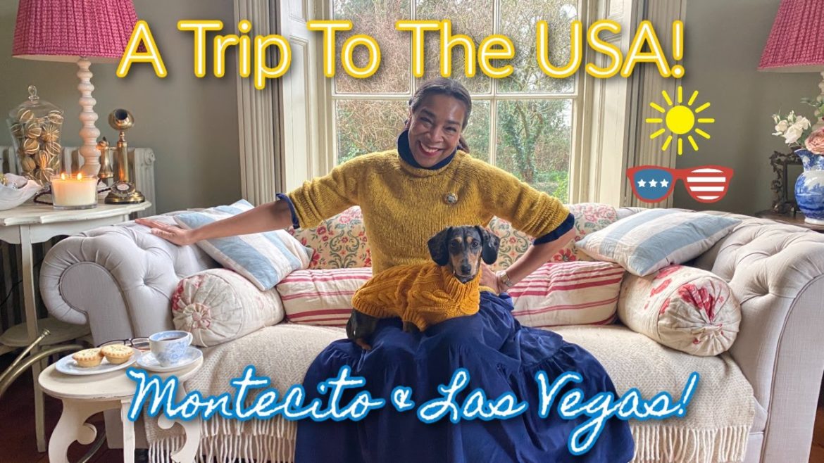 VISITING MONTECITO & LAS VEGAS - The USA Diaries