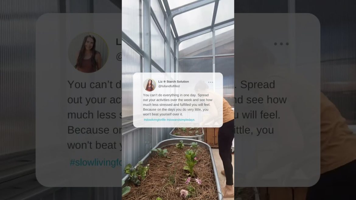 Take Time To Slow Down #shorts #slowliving #homesteading #preservingfood #gardening