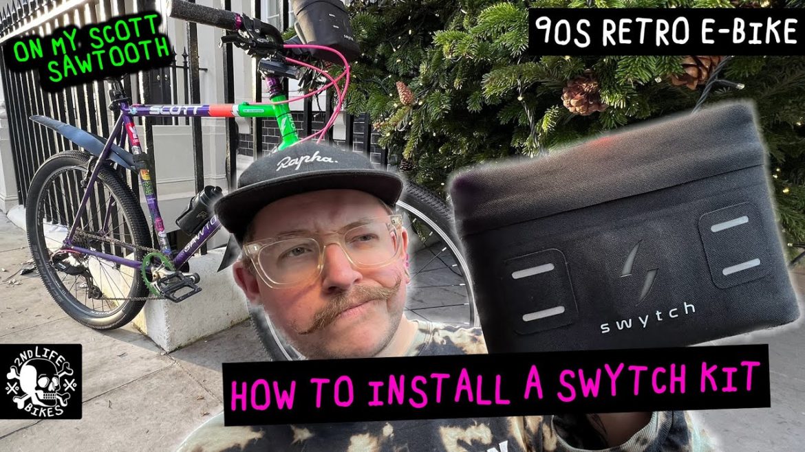 90s E-Bike conversion - How to install a Swytch Kit