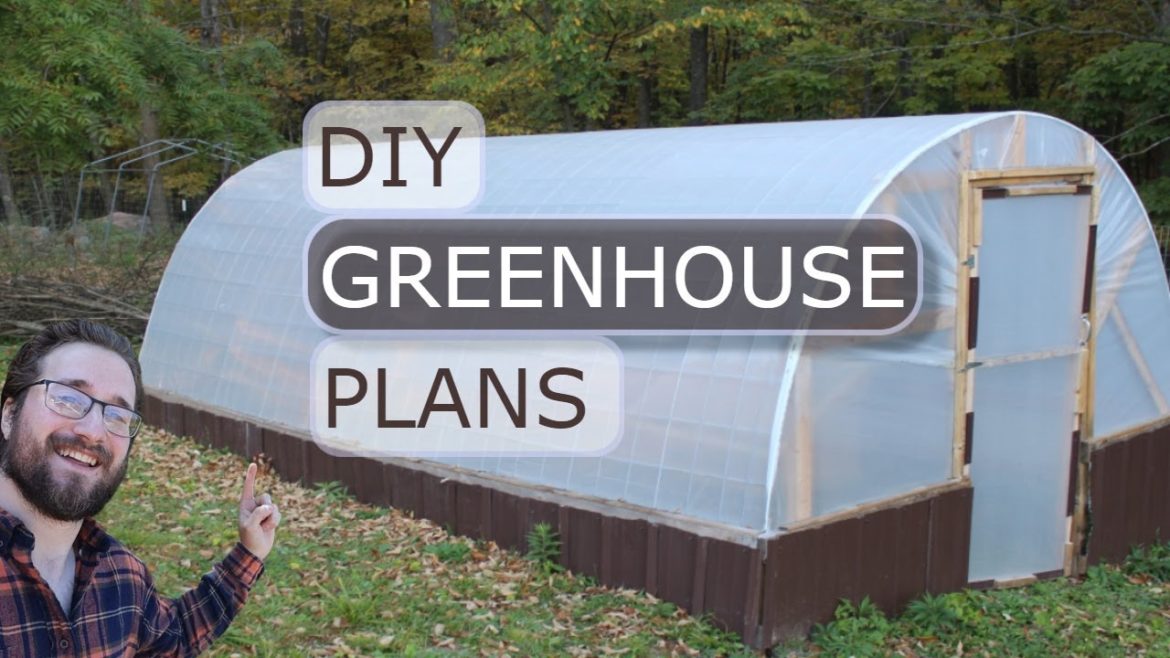 SIMPLE Cattle Panel GREENHOUSE for UNDER $500! (Plans Included)