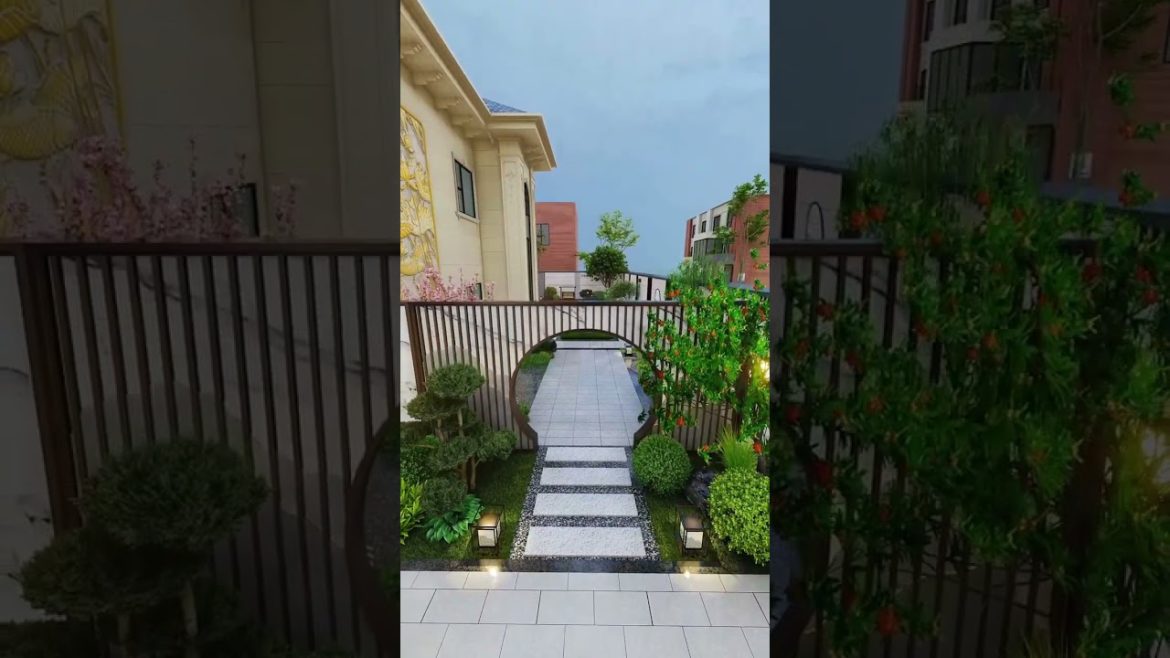 Turn your old garden corner into a great relaxing place 🏡 #shorts