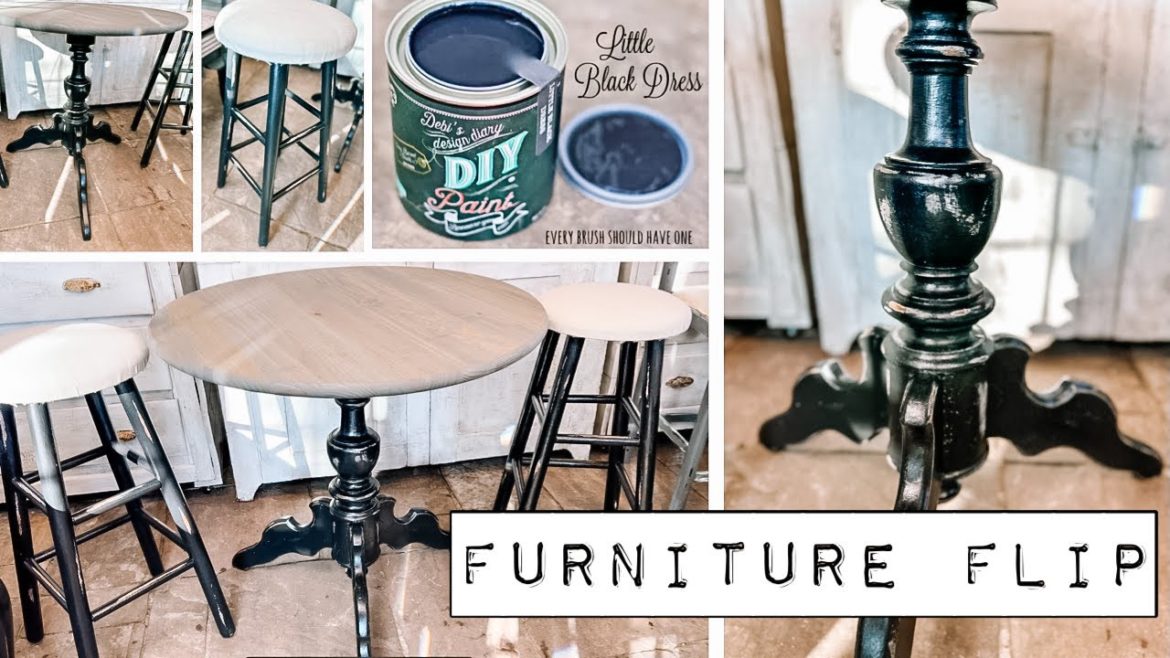 Furniture Flip - Cleaning out my Stash one thrifted piece at a time!