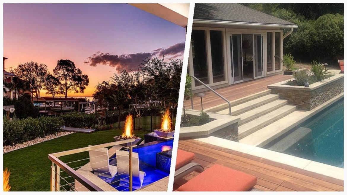 75 Contemporary Orange Pool Design Ideas You'll Love ♡