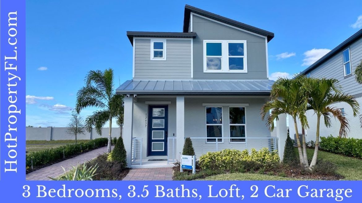 New Home Tour | Winter Garden / Orlando, FL. | Highland Ridge by Meritage Homes | Austen model