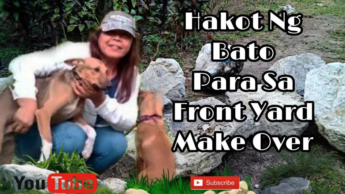 Hakot Ng Bato Para Sa Front Yard Make Over #plantita #Frontyardmakeover #greenhaven