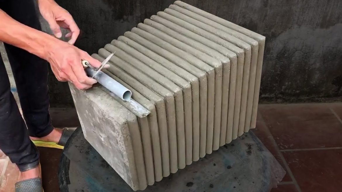 Amazing ideas / Creative garden ideas from cement / beautiful and easy DIY garden design