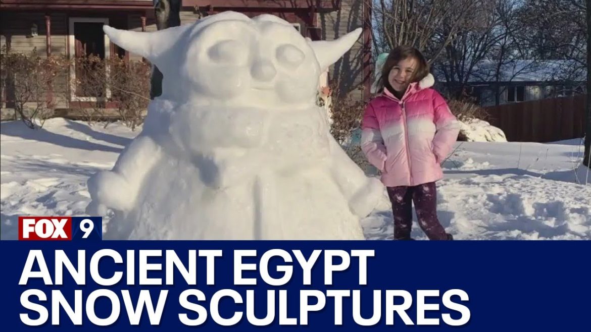 Minnesota yard transforms snow into ‘ancient Egypt’ I KMSP FOX 9 Minnesota yard transforms snow into ‘ancient Egypt’ I KMSP FOX 9