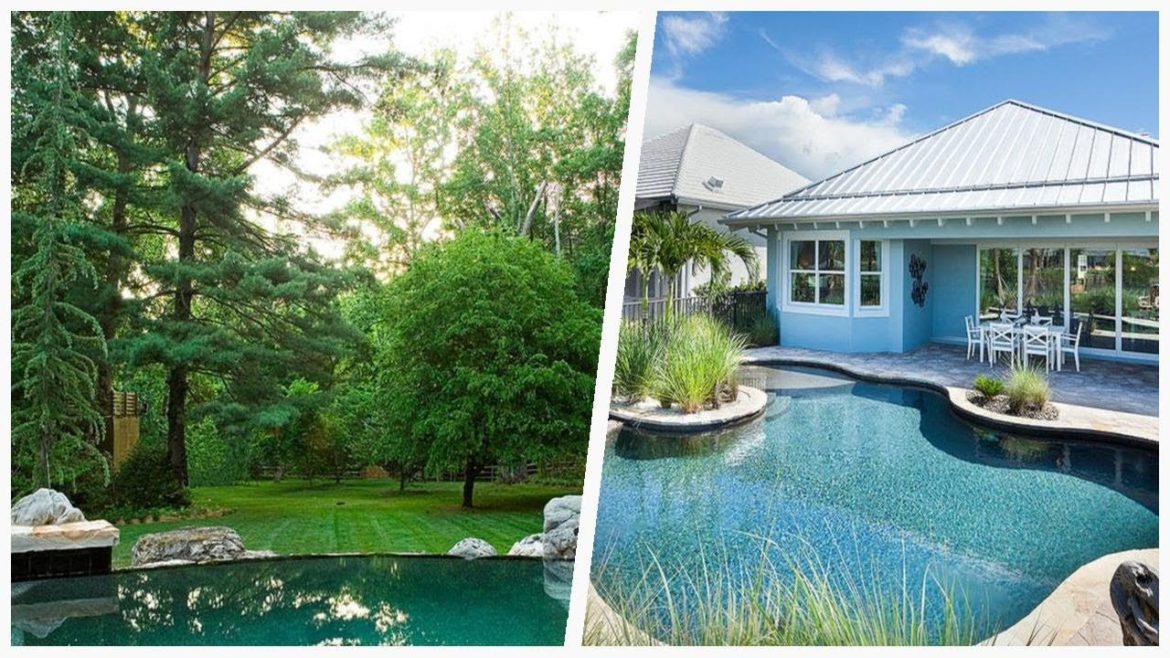 75 Rustic Lap Pool Design Ideas You'll Love 😊