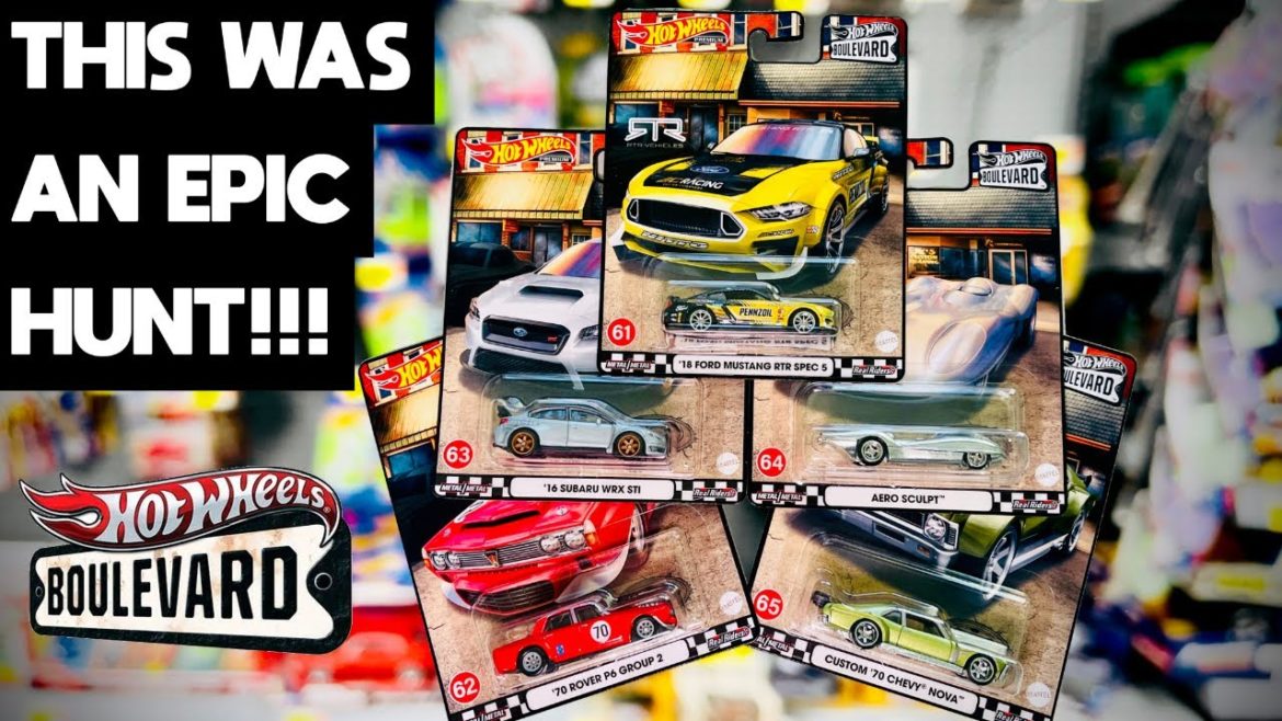 I FOUND THE NEW HOT WHEELS BOULEVARD SERIES! ‘22 WAVE 5! THREE YEARS OF BOULEVARD SETS ARE COMPLETE!