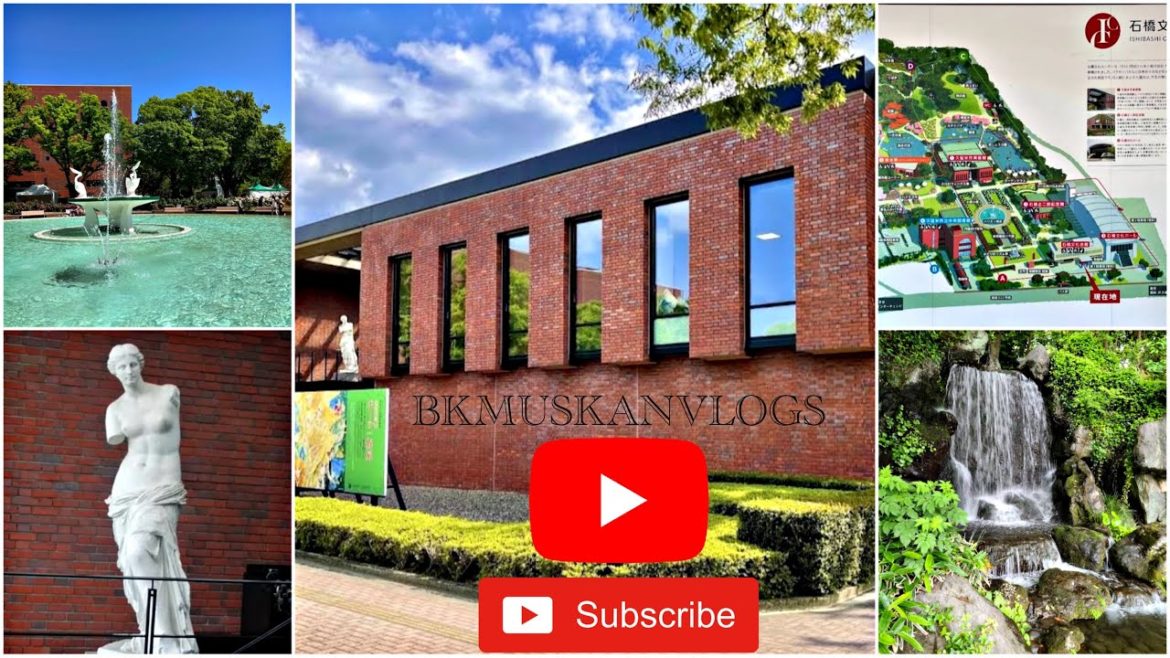 "Exploring the Kurume City Art Museum: A Japanese Art Oasis" #BKMUSKAN_VLOG