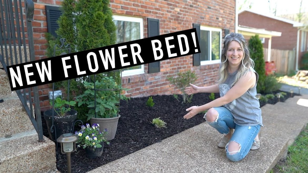 Spring Landscaping || How to spruce up your front lawn in 1 day!!