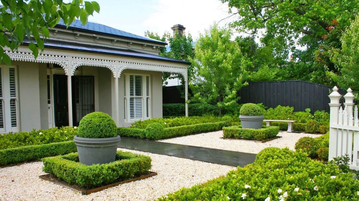 Landscaping in front of the house: front yard, front garden, entrance area! Landscaping in front of the house: front yard, front garden, entrance area!