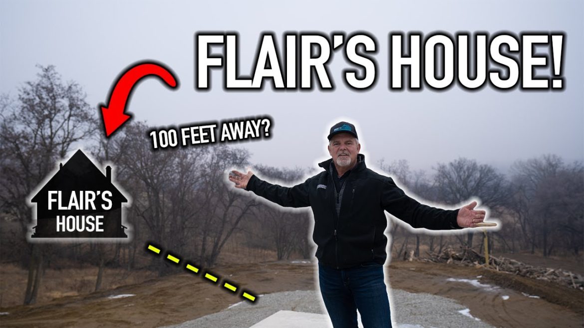 Building my NEW HOUSE in FLAIR'S BACKYARD! (Revealing New House Plans)