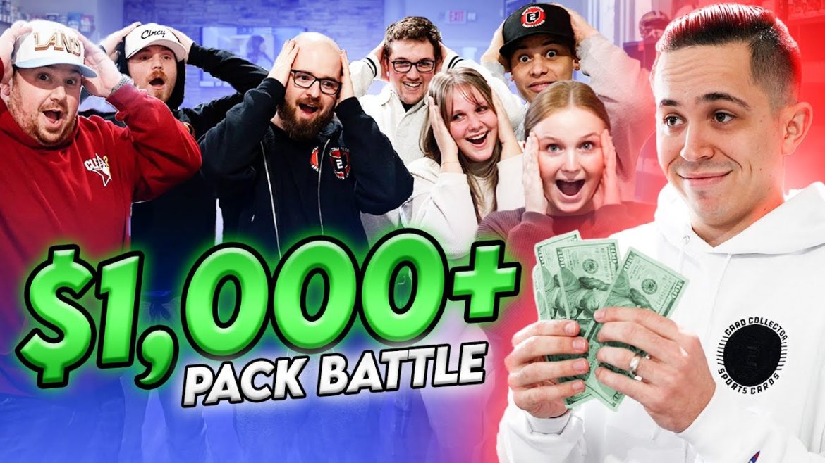 We Did a Pack Battle Tournament With Our Card Shop Team 😱