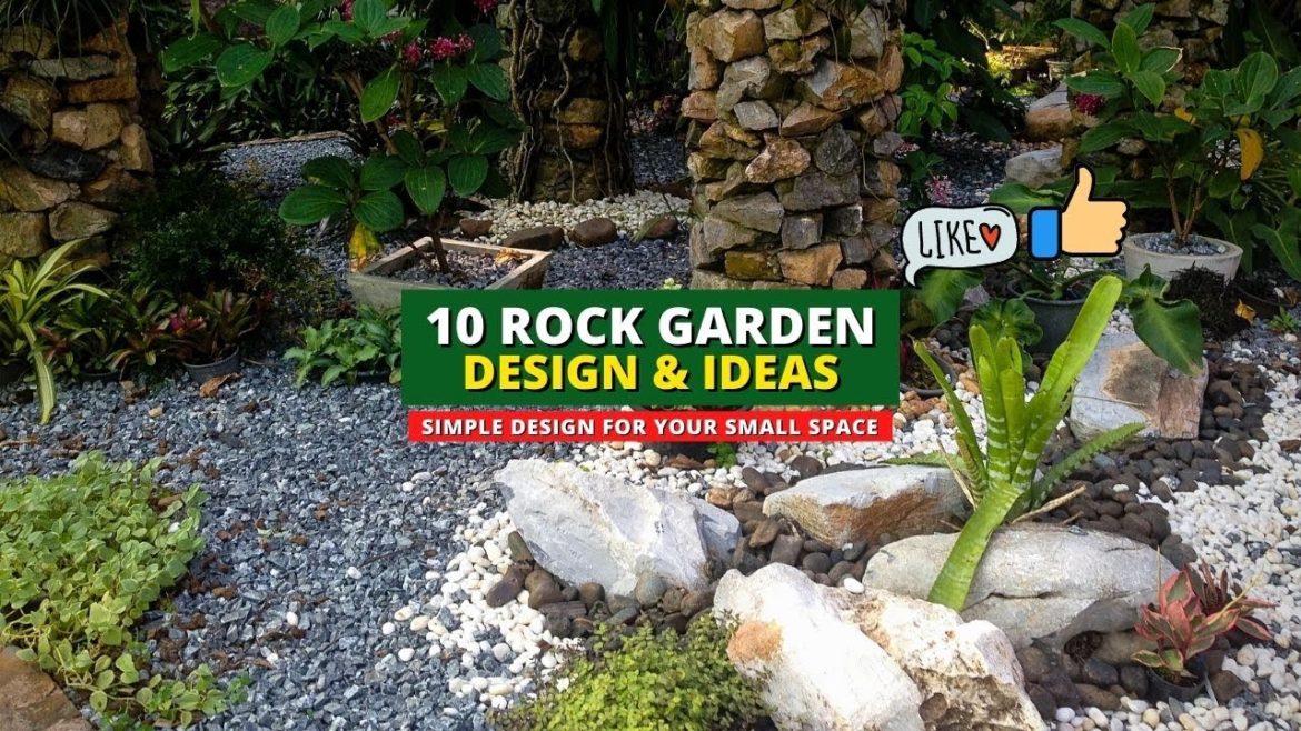 Rock Garden Ideas: Simple Design for a Small Space 👌👍
