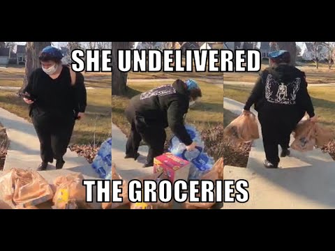 BE CAREFUL WHEN HAVING GROCERIES DELIVERED BE CAREFUL WHEN HAVING GROCERIES DELIVERED