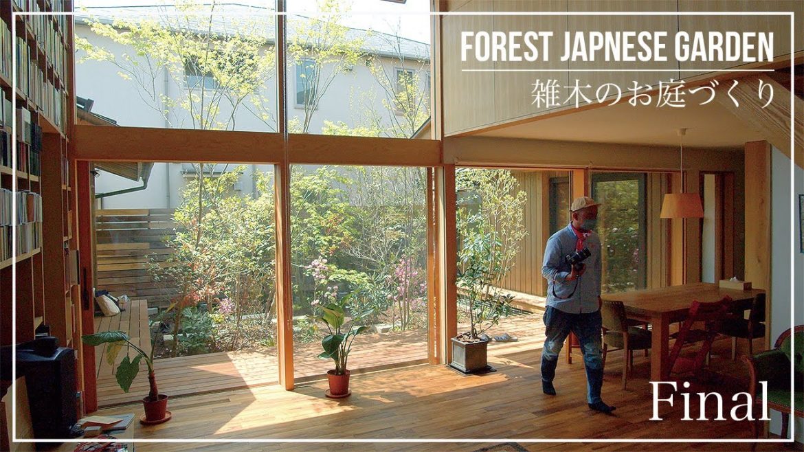 (Pro.48 - Final)  Creating a Japanese garden with miscellaneous trees.